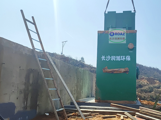 200吨一体化净水设备投入使用；